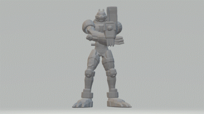 BeoWolfmon Digimon Frontier Toy Replica