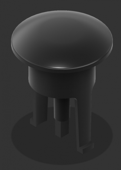 WICO Spill Proof Plunger Convex Dome