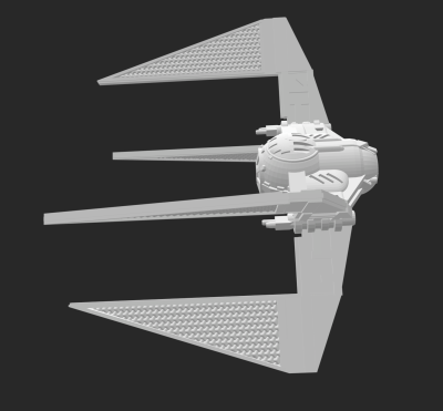 Twin Ion Engine: Hunter Starfighter (TIE.hu)